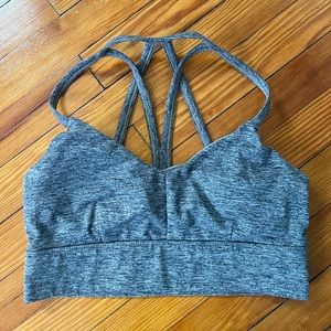 medium impact support sports bra